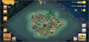 Clesh of clans cv 11 não tá nada full