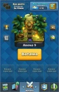 Clash Royale nv8 com lendárias
