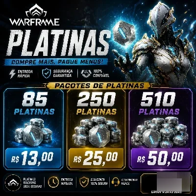 🔥💎 PLATINAS WARFRAME BARATAS | ENTREGA RÁPIDA | CHAME AGOR