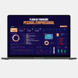 Planilha Financeira Pessoal | Controle cartão de crédito