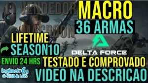 Macro Delta Force - Mouses Logitech - (Vitalicio)