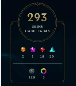 Conta League of Legends, Level 99, MUITOS CAMPEÕES E SKINS
