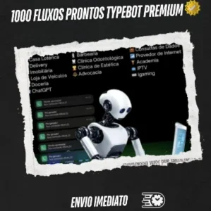 1000 Fluxos Prontos Typebot Premium 🏅