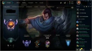 Diamante IV, único dono, lvl 170+ de 100 skins, todos champs