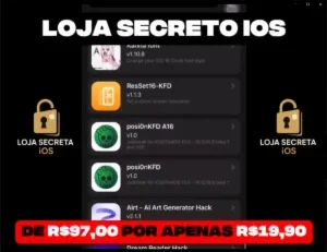 Loja Iphone + Vários Apps Para Baixar