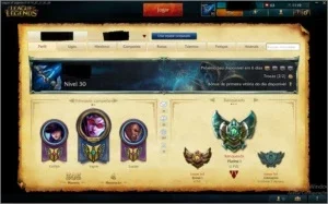 Vendo conta Platina 1, 95 champs + 23 skins (2 lendárias)