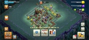 Conta Clash of clans CV 12,CC7