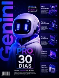 Gemini 3 Pro + Veo 3.1 – Ia Premium • Plano Mensal • Acesso