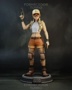 Fio Metal Slug 3D - Arquivo .Stl Para Impressão 3D