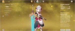 Genshin Impact - Espadão Orgulho Celestial 5*