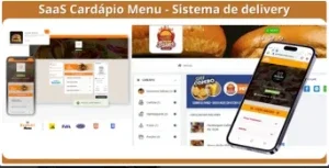 Cardápio Menu - Sistema de delivery (SaaS)