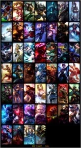 Conta League of legends platina 3 all champs