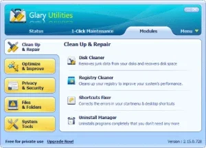 💻 Glary Utilities Pro Portable 6 Acelerar o seu PC
