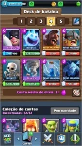 Clash Royale Conta lvl 12 - 4300 Troféus - Todas as cartas