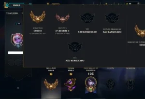 Ouro 2 com 60 Champs e 21 Skins ( MAIN ADC )