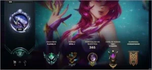 Conta lol plat 4 | skins barata