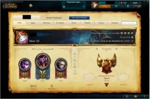Ouro V /72 skin/ 93 Campeões /10 pag de runas