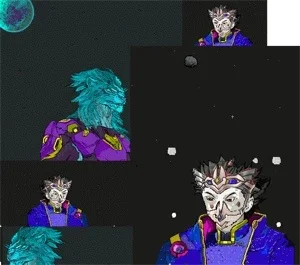 Cosmos Knights Nft - Ilustração Pessoal no mundo Cosmos.