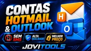 Contas Email Outlook & Hotmail | Entrega Automática