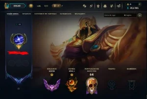 Conta smurf mestre