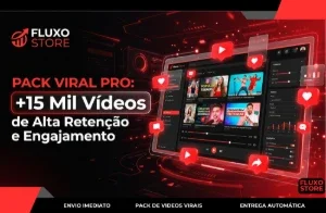 Pack Viral Pro +15 Mil Vídeos de Alta Retenção e Engajamento