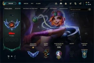 Conta lol diamante IV