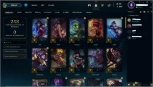 CONTA LOL 🌟 OURO  3 🌟 38 SKINS 🌟 68CAMPEOES