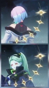 Collab CyberPunk Lucy S6 Signature + Rebecca S6 Signature