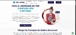Landing Page Provedor De Internet Ilimitada