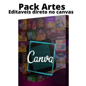 80GB + de 20.000 Arquivos para Você criar Sua Arte No Canvas