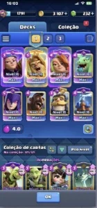 Conta Clash Royale 7 Anos Lvl 16 Max + Braw Stars 15K Troféu