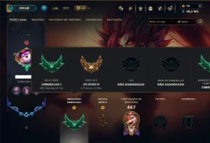 Esmeralda 1 com TODOS os Champs e 60 Skins ( TOP / ADC )