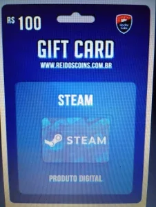 Gift Card Steam R$100