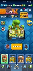 Clash Royale 8000 Trof/Nv 49/ 3k Gema