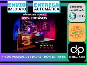 4.000 Modelos de Página de Vendas - ALTA CONVERSÃO
