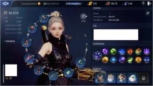 ARBALIST LVL 59 COM 60K DE PODER SERVIDOR SA
