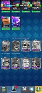 Conta Clash Royale