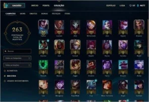 Conta de League of Legends