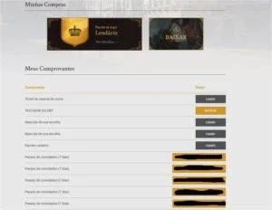 Black Desert Online - Passes de convidados (7 dias)