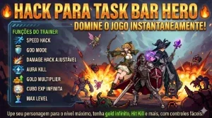 Hack Task Bar Hero (100% Funcional)