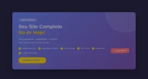 Site Completo + Hospedagem C/ Domínio  & Landing Pages(Hot)