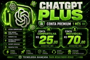 Conta Chat GPT Plus | 30 Dias