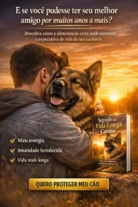 Segredo da vida longa canina