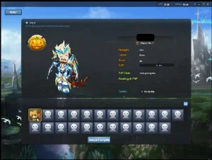 Conta do Grand Chase Classic Personagem Lire LEV 85