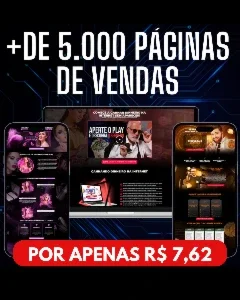 Mais De +5000 Páginas De Alta Conversão Editáveis