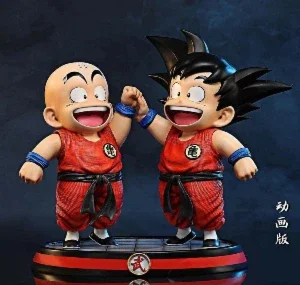 Goku Y Krilin - Chibi Stl