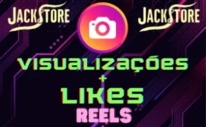 Pacote Engajamento Reels Instagram LIKES E VISUALIZAÇÕES 
