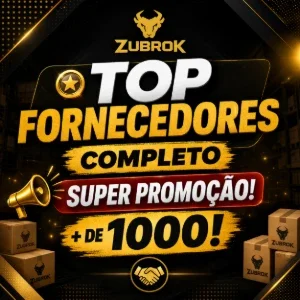 TOP FORNECEDORES - COMPLETO SUPER PROMOÇÃO! + DE 1000!