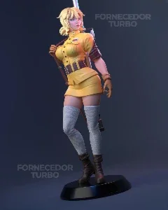 Seras Victoria 3D - Arquivo .Stl Para Impressão 3D