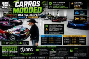 Carros Modded | Gta Online [Pc] Legacy E Enhanced